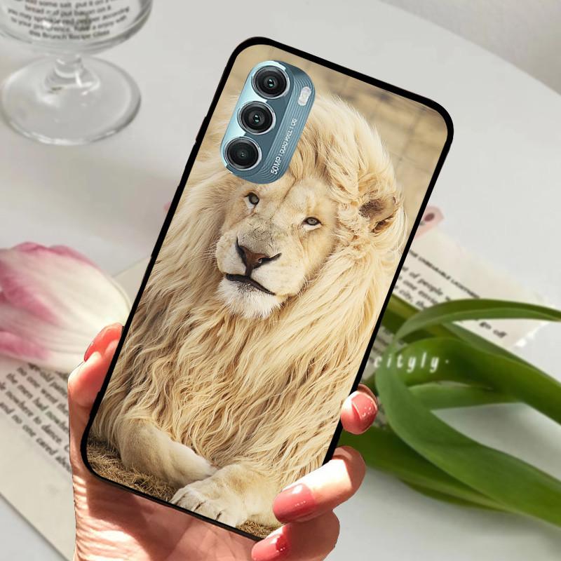 Etui do Moto G52 G82 G71S Odporne na wstrząsy Silikonowe Miękkie TPU Tylna Pokrywa Dla Motorola Moto G52 G71S 5G Funda G 82 G 52 Etui na Telefon