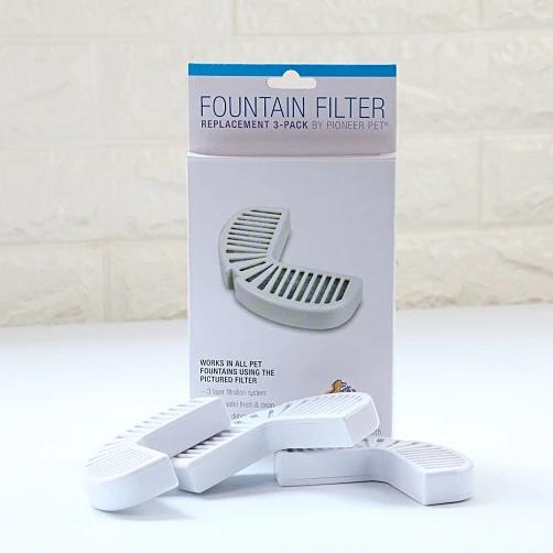

Pioneer Pet Activated Carbon Filter Box Cats Dogs Ceramic Stainless Steel Water Dispenser Coconut Shell Filter Pet Products