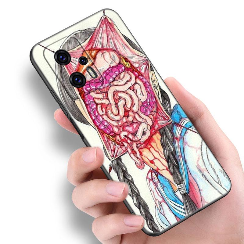 

Чехол для телефона Shintaro kago Horror Cartoon для Xiaomi POCO F2 F3 M2 M3 M4 X3 X4 Pro NFC F4 GT 5G F1 X2 C3 C31 C40 M5S Black Cover Xiaomi POCOphone F1