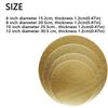 5pcs/set Round Circle Cake Base Cardboard Cake Displays Tray  Dessert Decorating Supplies