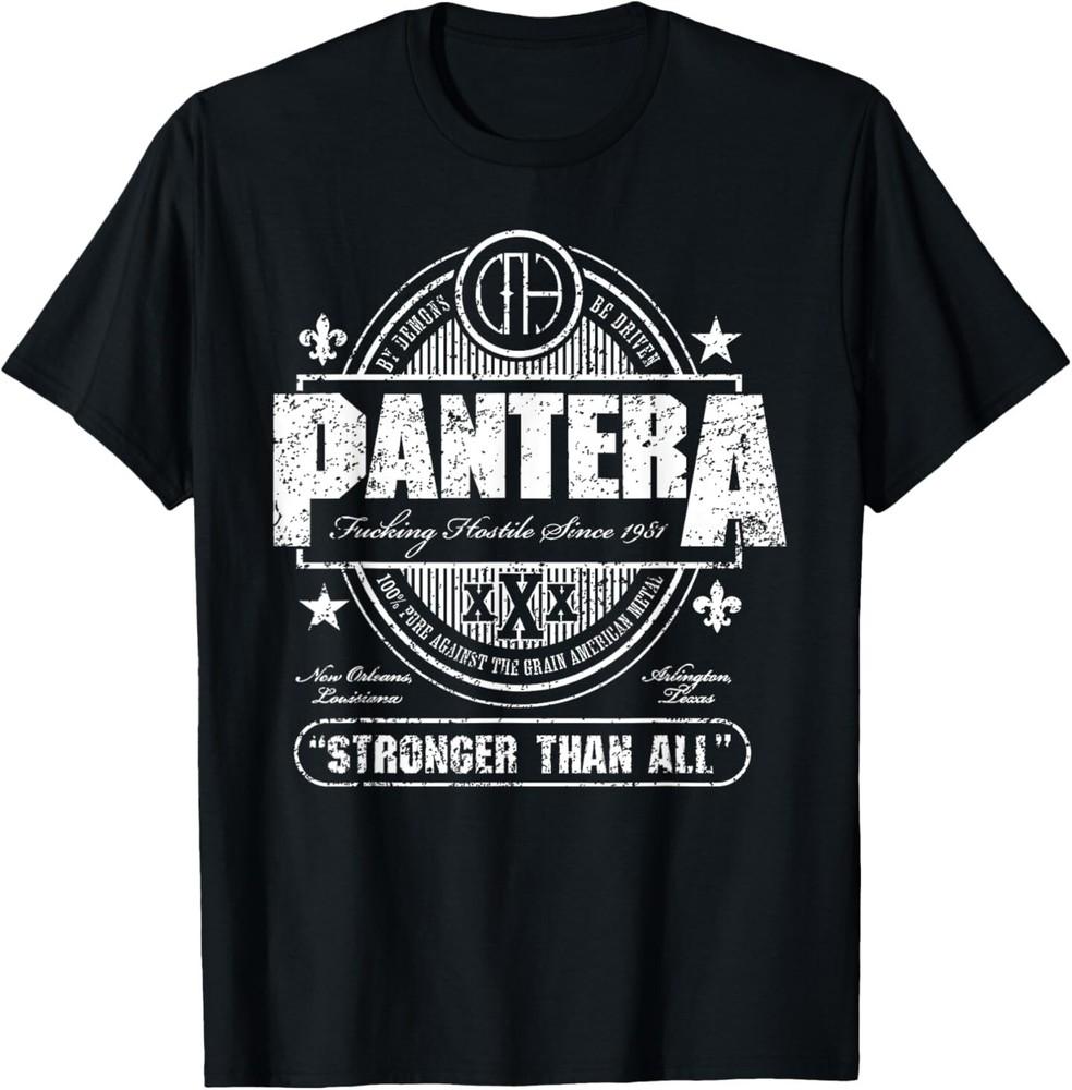 

Pantera Official Stronger Than All Beer Mat T-Shirt XL