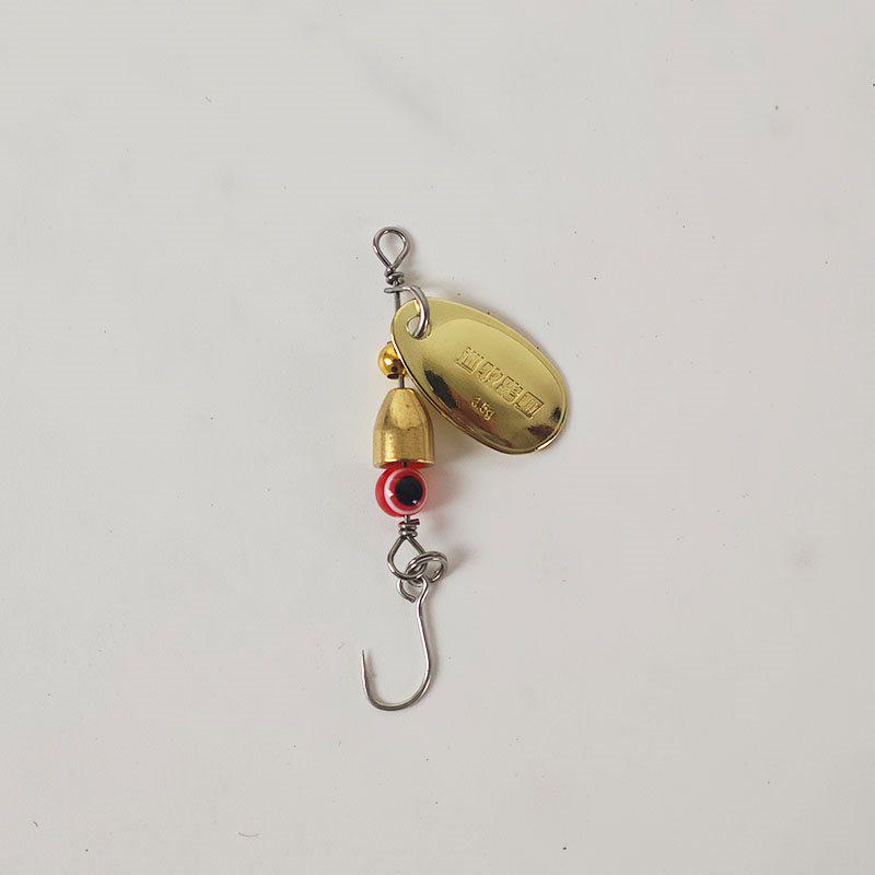 Pastoral Black Pit Rotating Bass Spinner Lure