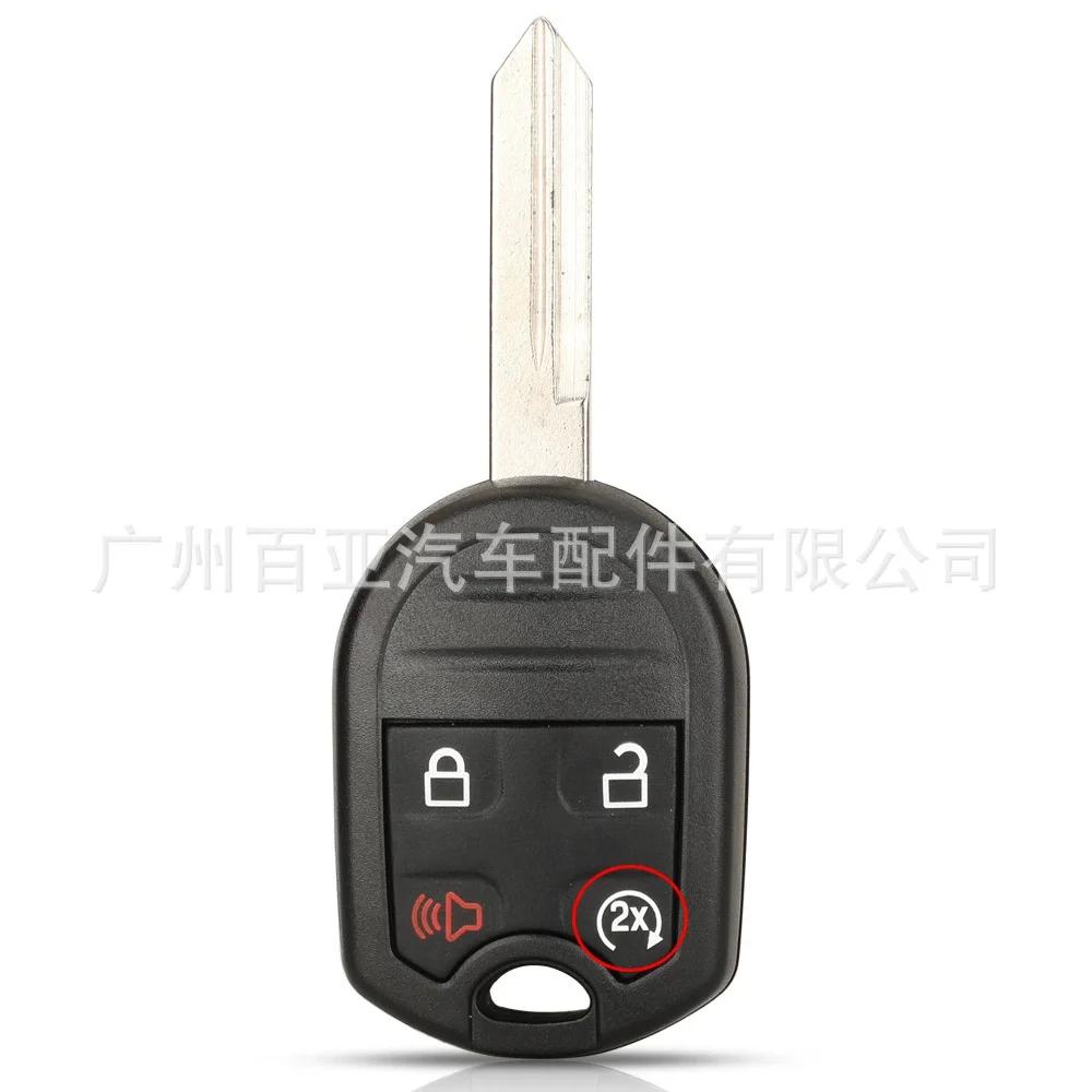 3 4 5 Buttons Car Key Shell Cover Auto Remote Key Shell Case Replacement For Ford Edge Explorer Ranger Mustang Expedition Escape