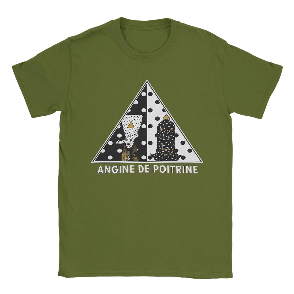 Angina Pectoris T-Shirts für Unisex Neuheit Reine Baumwolle T-Shirts Rundhals Kurzarm T-Shirts Bedruckte Oberteile