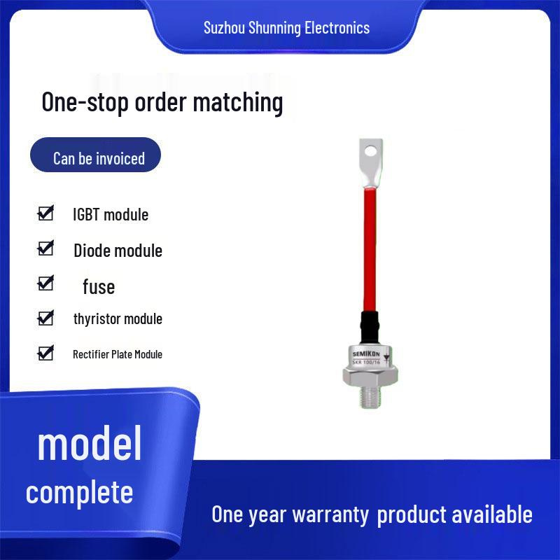 New SKR130/18, SKR240/04, SKR240/08 Helical Diode Thyristors - Original.
