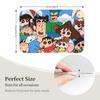 Crayons Shin-chans Cute Anime Doormat Non-Slip Bath Kitchen Welcome Mat Toilet Door Floor Entrance Carpet Rug Footpad