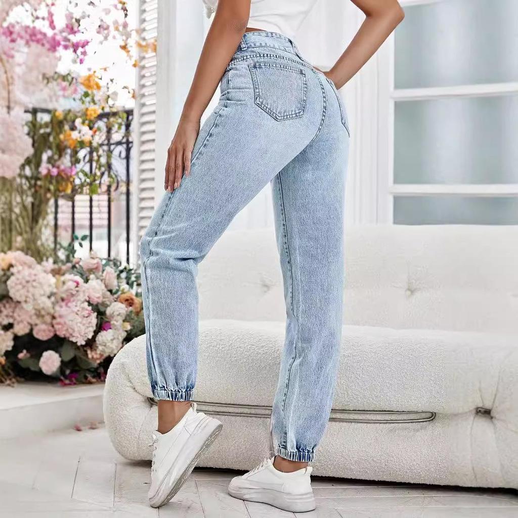 Women's Slimming Pencil Pants - Versatile Loose Jeans