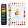 Watercolor Workbook 12 Colors Watercolor Painting Set with Paint Brush Beginner-Friendly Birds Animals Flowers Watercolor Book