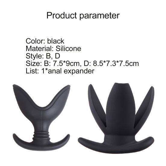 Anal Expander Waterproof Strong Touch Silicone Dilator Sex Toys for Couples