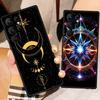 Cosmic Starry Sky Pattern Phone Case For Samsung Galaxy S26 S25 S24 S23 S22 S21 S20 Ultra Plus FE 5G Black Soft TPU