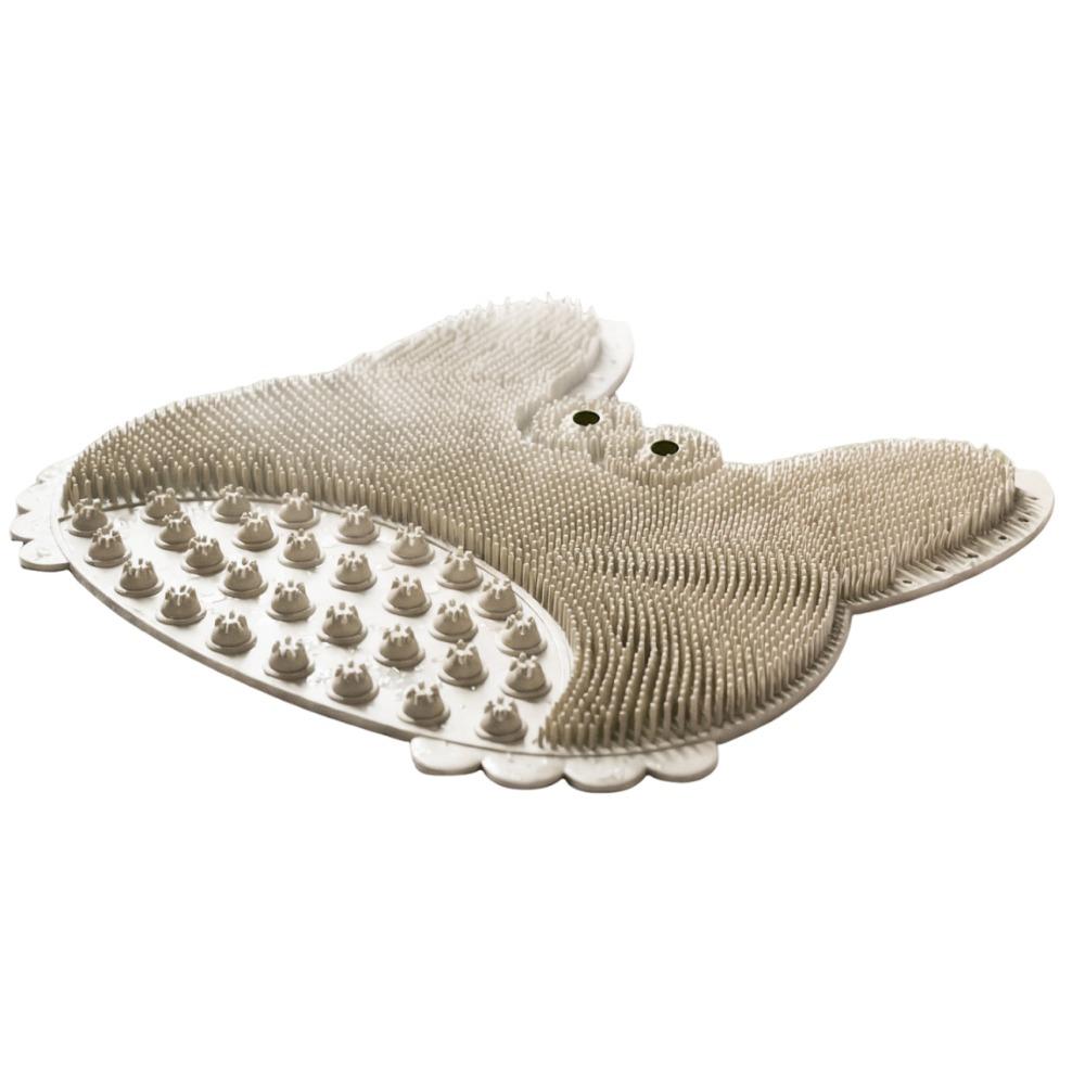 Crab Shape Shower Foot Scrubber Mat Cartoon Magnet Bead Massage Shower Pad Comfortable Creative Non-slip Bath Rug