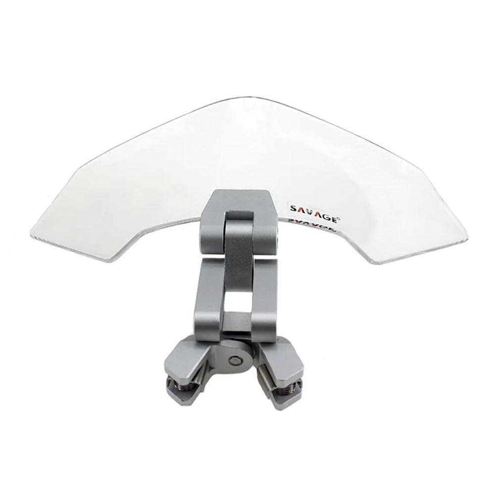 

Мотоцикл Универсальный Прозрачный Регулируемый Удлинитель Ветрового Стекла Ветроотражатель Ветровое Стекло Для Kawasaki BMW Ducati Honda Yamaha Suzuki чистый