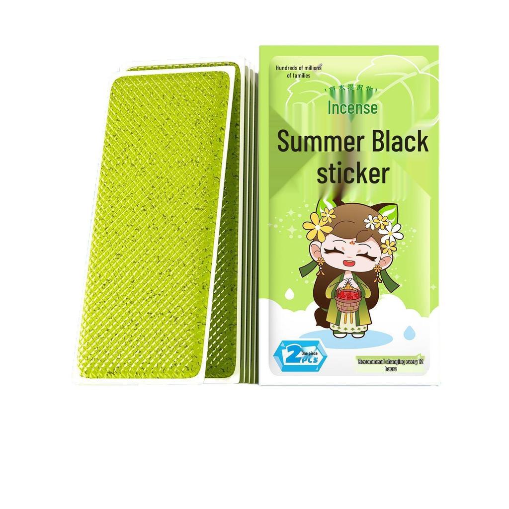 Summer Cool Agastache Cooling Sticker: Ice Pack for Student, Military, Travel, and Heat Relief