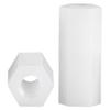 Nylon Hexagonal Double-Pass Spacer Column with Internal Thread for PCB, M2/M3/M4