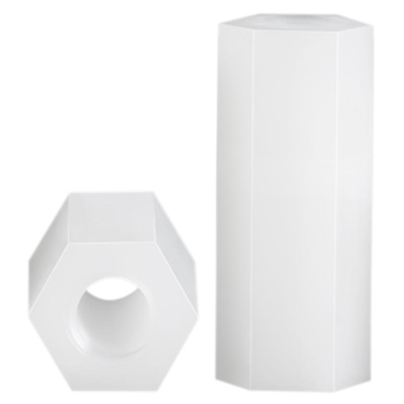 Nylon Hexagonal Double-Pass Spacer Column with Internal Thread for PCB, M2/M3/M4
