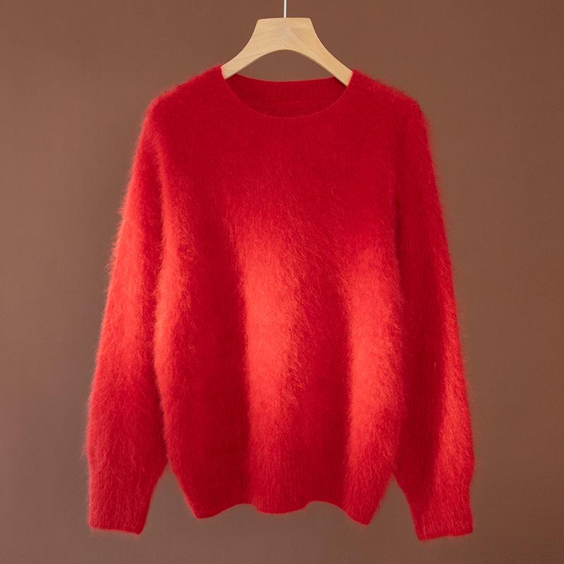 Lekasha 100% Pure Cashmere Women`s Loose