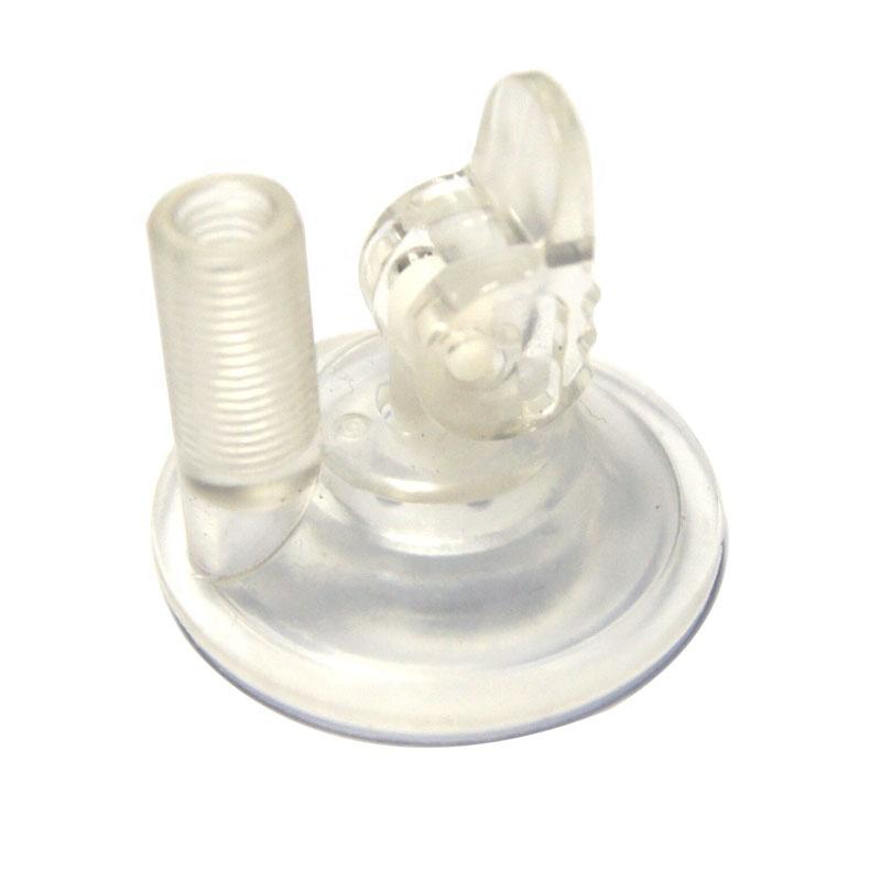 45mm Diameter Short Lever Hook Suction Cup Plastic Eco-Friendly Wall Mounted 2.5kg Load Capacity Multifunction Design