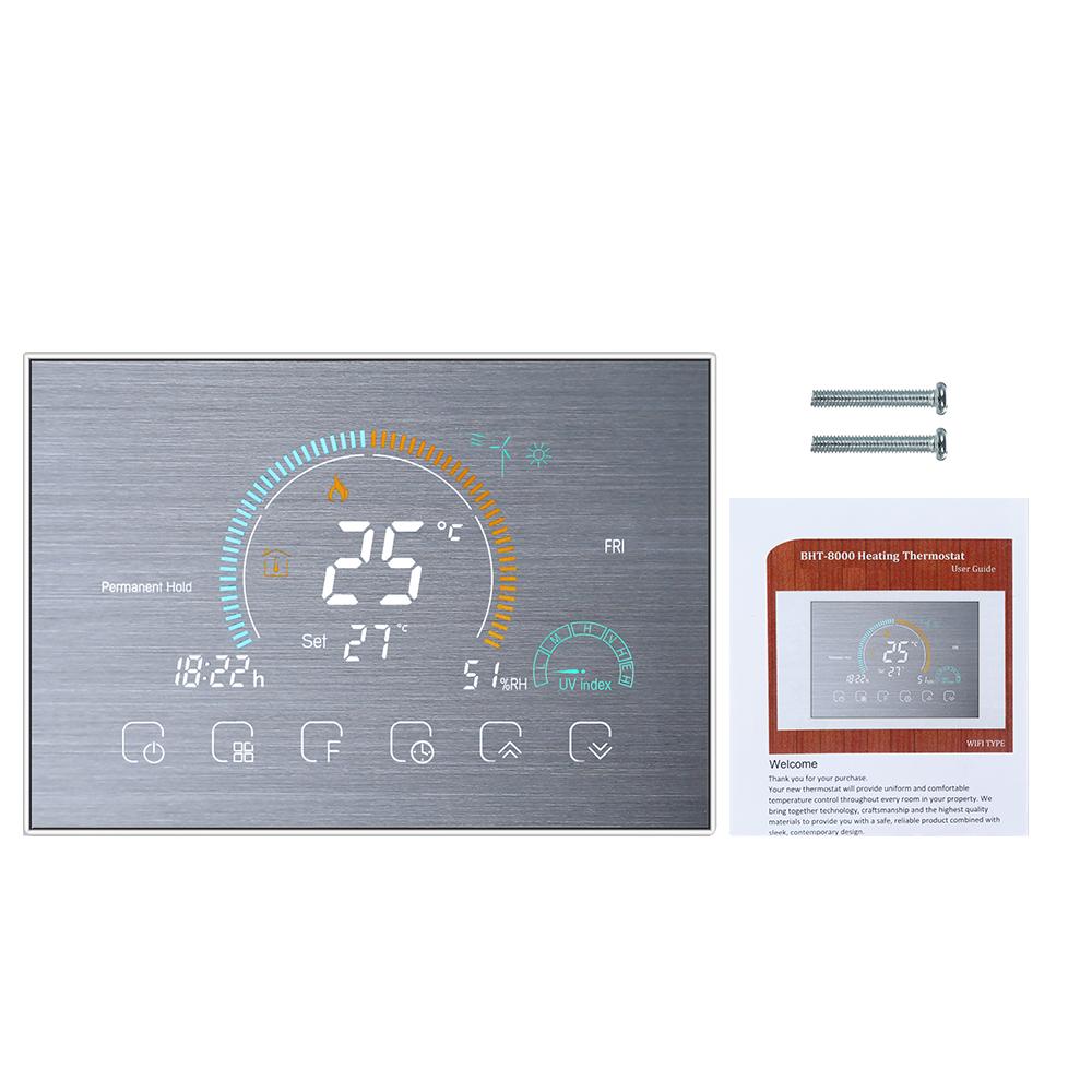 95-240V Wi-Fi Smart Programmable Thermostat Six Periods Voice APP Control Backlight LCD Water/Gas Boiler Heating Thermoregulator