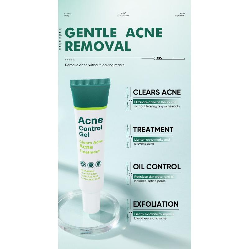 1 BALENÍ Gel s kyselinou salicylovou a azelaovou vybledne jizvy po akné, zmenšuje póry, odstraňuje akné a uzavírá ceramidové mléčné kyselinové akné krém