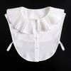 43 Styles Faux Col Stand Revers Chemise Col Détachable Femmes Dentelle Florale Faux Col Demi-Chemise Chemisier Faux Col