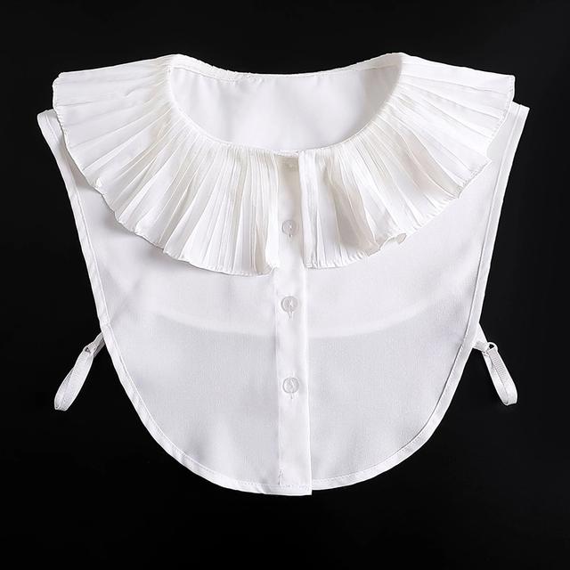 43 Styles Faux Col Stand Revers Chemise Col Détachable Femmes Dentelle Florale Faux Col Demi-Chemise Chemisier Faux Col