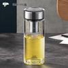 WANXIANG Thickened Borosilicate Glass Water Bottle with Tea Infuser