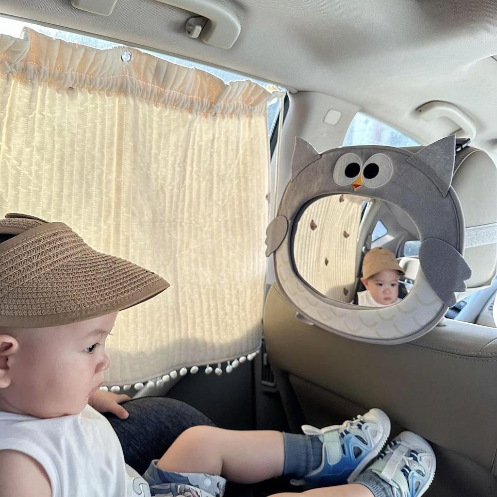 Baby Car Mirror for Back Seat Rearview Birthday Gift Cute Accessories Clear View