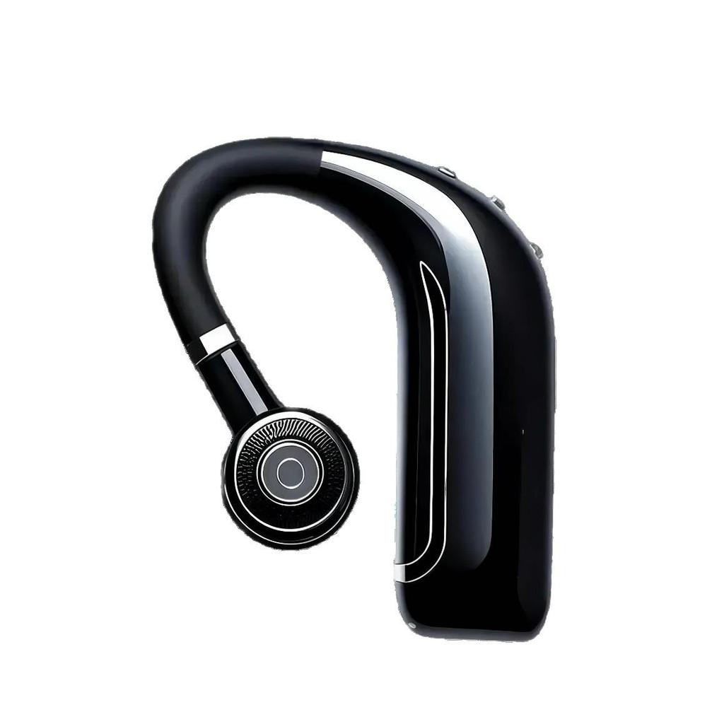 Long Battery Life Rotating Bluetooth Earhook Earphone: Sports & Business, Sound Leak-Proof, Single Ear Design