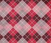 oneOone Cotton Flex Bright Red Fabric Argyle Check Dress Material Fabric Print Fabric By The Yard 40 Inches
