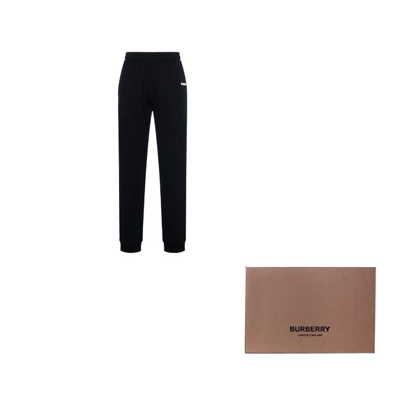 Burberry Knitted Sweatpants Men's Black 80553381
