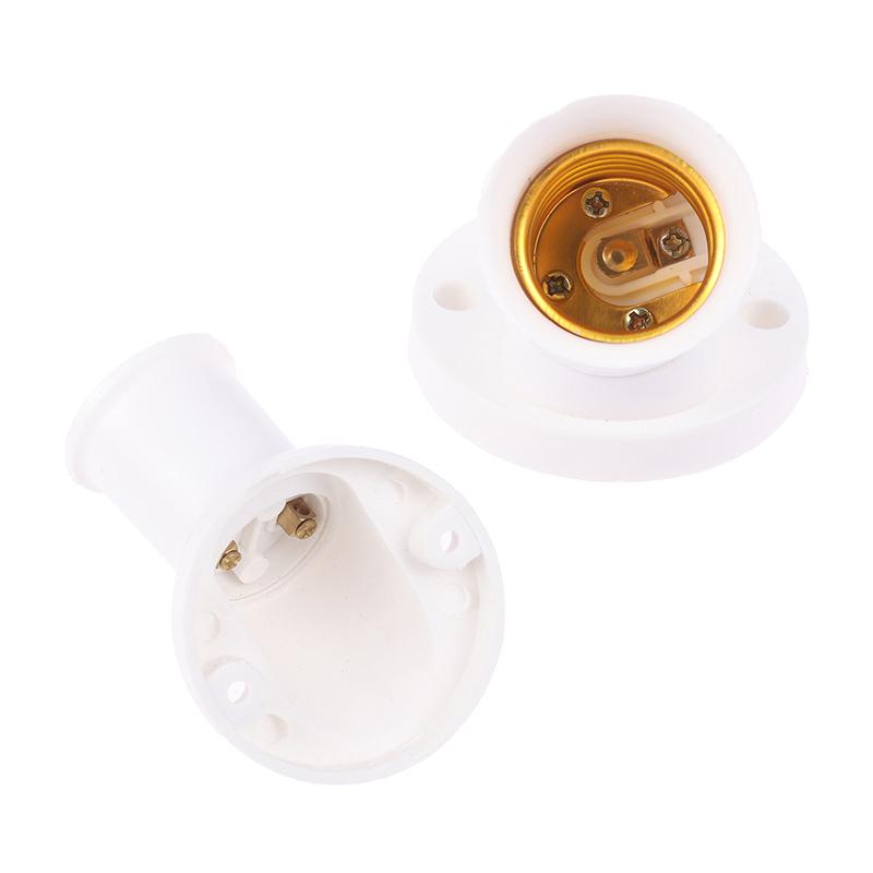 Screw Lamp Base Diagonal Screw Port Lamp Holder Socke Base Light Bulb 45 Degree E27 Socket Holder Adapter