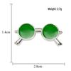 Trendy Creative Sunglasses Brooch for Students, Versatile Alloy Design with High-End Oil-Drop Finish