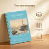 A5 Spiral Watercolor Pad with Vertical Flip - All Wood Pulp Paper for Art Studios