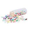 100 buc Capsule Pastile Mesaj Sticlă de Sticlă Pastile Culoare Mixtă Hârtie Goală Scrisori cu Mesaje de Dorințe