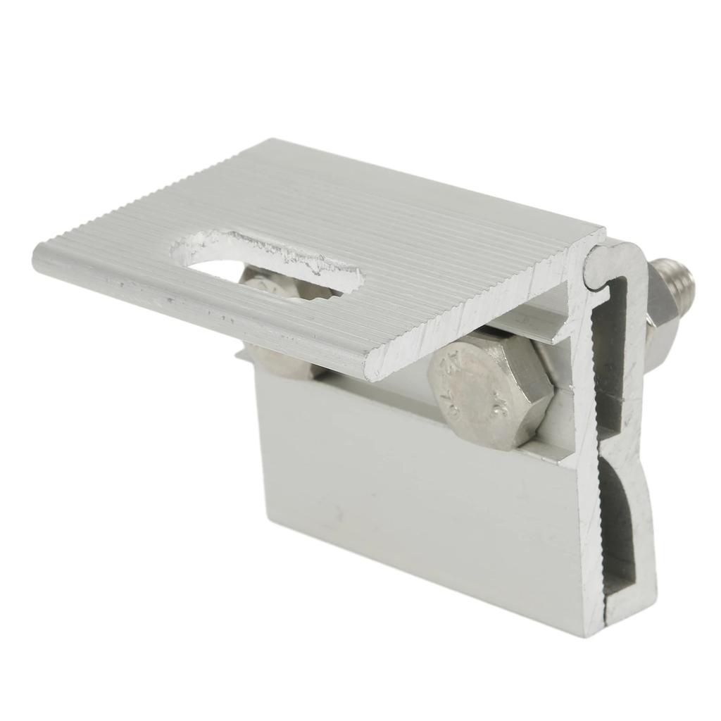 Aluminum Alloy Roof Clamp for PV Solar Module Racking System, Easy to Install, Ensures Longevity of Solar Panels CMCJ 014