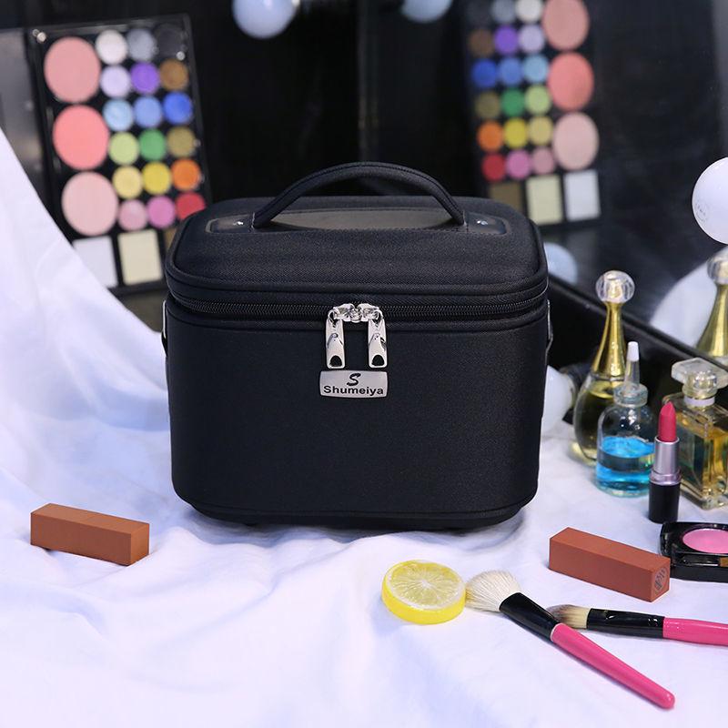 Professional Cosmetic Bag Female Large Capacity Portable Travel Handheld Cosmetic Storage Bag Waterproof Cosmetic Case
