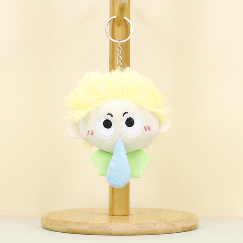 Adorable Plush Keychain Snot Doll Yellow Cute Pp Cotton Soft Short Plush