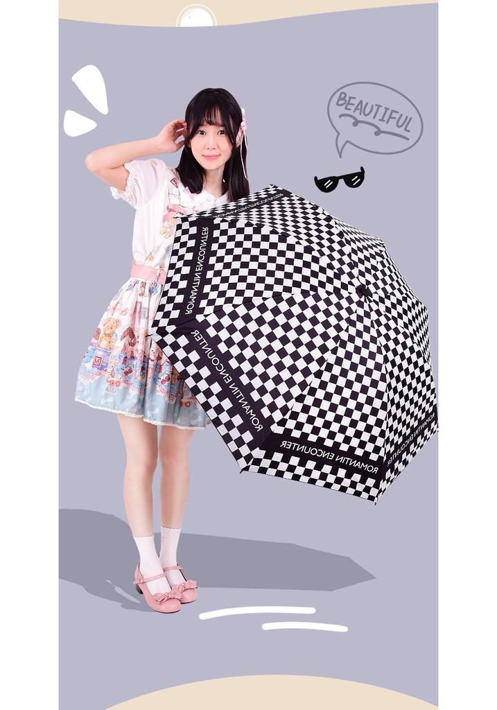 Stylish Women's UV Protection Automatic Sun/Rain Umbrella
