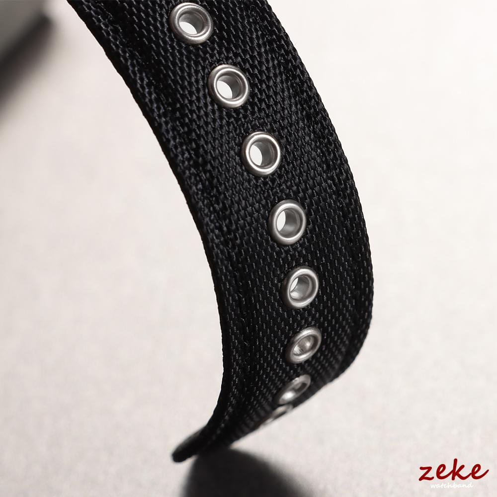 22mm Waterproof Sailcloth Watch Strap for Fossil for Seiko Divers Watches Woven Nylon Watchband Quick Release Sport Wristband