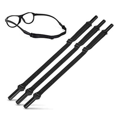 Brillenband, verstellbar, superweich, wiederverwendbar, hautfreundlich, universelles Silikon-Sportbrillenband, Seil, Sonnenbrillenhalter für Kinder
