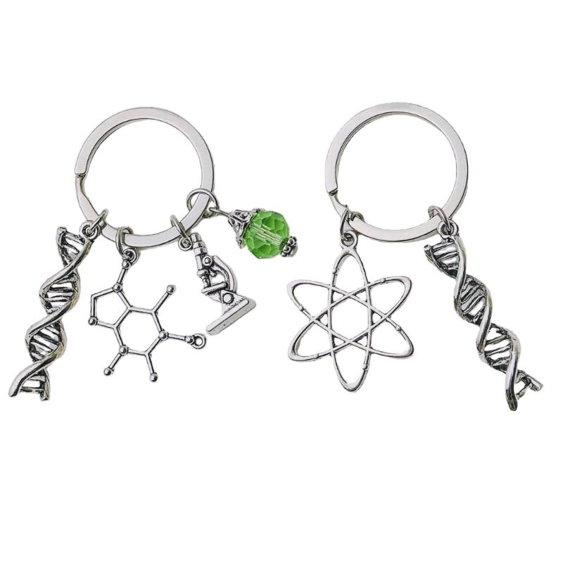 Portachiavi Molecolare Accessorio Essenziale per Appassionati di Scienza Biologica