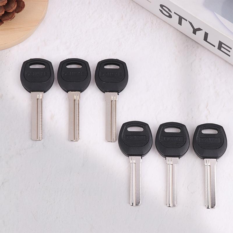 10Pcs Key Embryo Ab Lock Security Door Key Blank Electric Door Lock Blank Fingerprint Lock Password Lock Blank Car Key Blanks