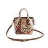 Small Bag Women's 2025 New Fashion Trend Graffiti Handbag Women's Casual Versatile Printed Shoulder Crossbody Bag