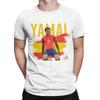 Lamine Yamal Nieuwigheid Voetbal Grafisch T-shirt Y2k Ronde Hals Oversized Grote Maten Unisex Korte Mouw Casual Streetwear Fan T-shirt