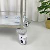 304 Stainless Steel Multi-Layer Cart with Silent Wheels - Anti-Collision, Multi-Functional Storage Trolley