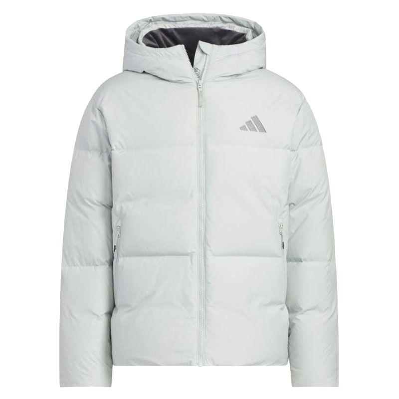 

Adidas Duck Down Logo Hooded Drop Shoulder Long Sleeve Down Jacket Men Outerwear KC5946 L
