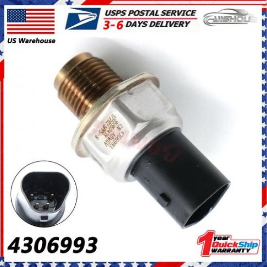 Fuel Rail Pressure Sensor 4306993 For Cumm Dodge Ram 6.7L 2013-17 68210175AA