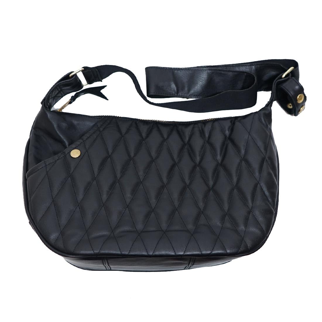

Schott NYC PADDED BANANA BAG, Men s, F 010, Black, 782-3976005