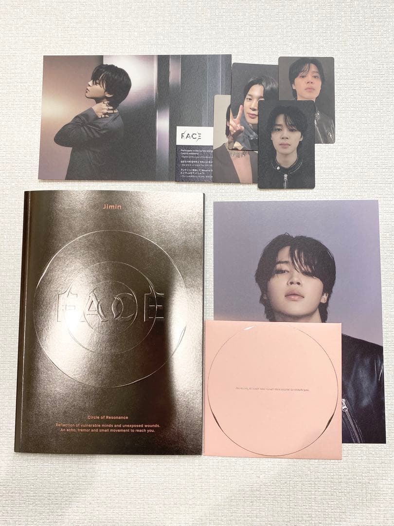 

[USED] Jimin FACE Album with Photocard
