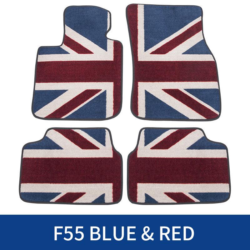 Left Hand Drive Car Floor Mats Foot Carpets For Mini Cooper ClBUMAN F54 3 Doors JCW F56 5 Doors F55 COUNTRYMAN F60  CABRIO F57